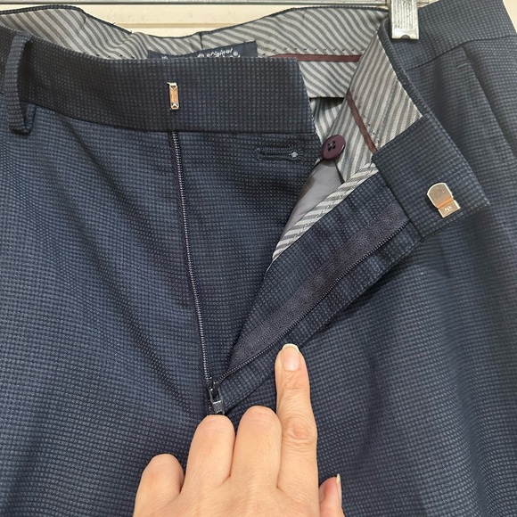 An original penguin men’s blue trousers size 30x32 - Picture 4 of 9